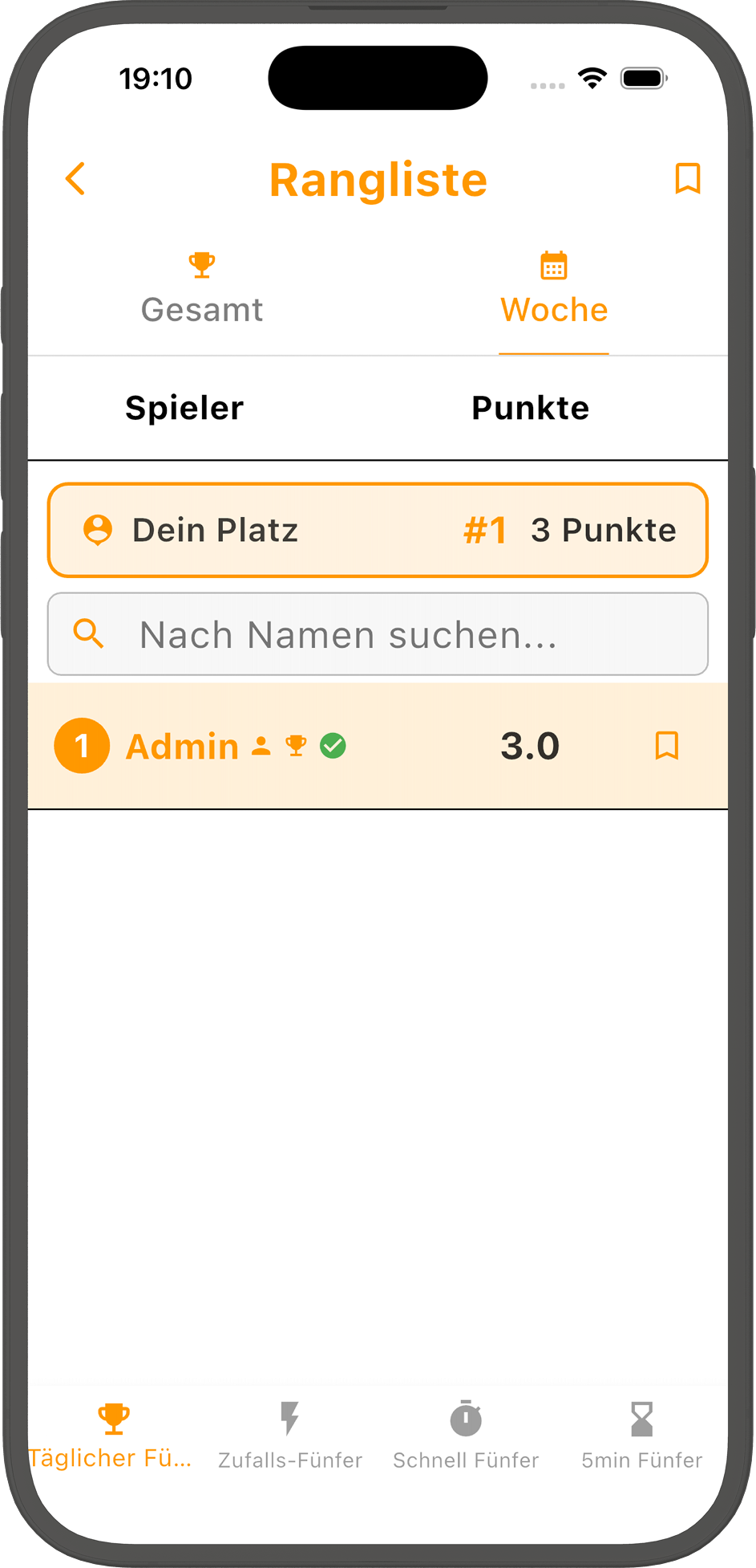 Bestenliste